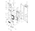 Amana 36798-P1152602W evaporator and air handling diagram