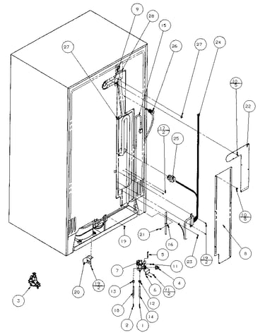 Cabinet back