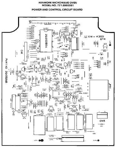 Power and control circuit board