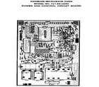 Kenmore 7218913580 power and control circuit board diagram
