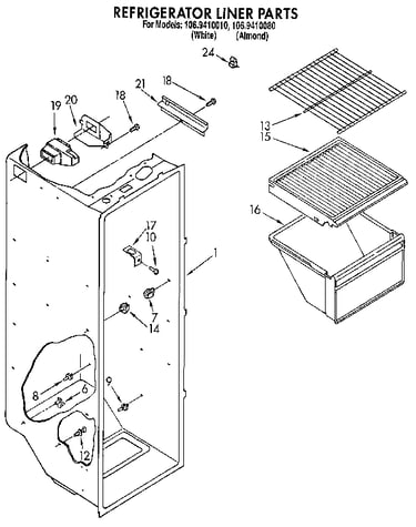 Refrigerator liner