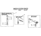 Kenmore 11092184800 water system diagram
