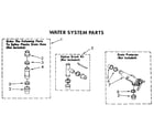 Kenmore 11082870630 water system diagram
