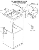 Top and cabinet