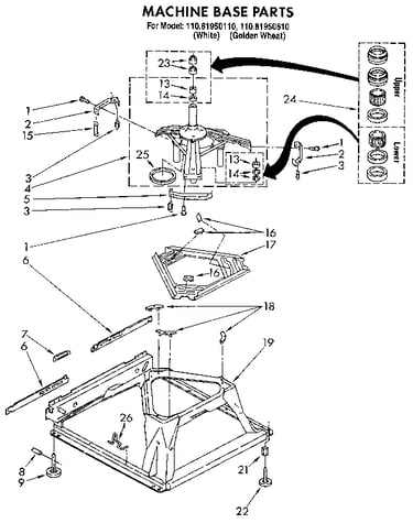 Machine base