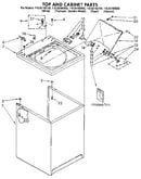 Top and cabinet
