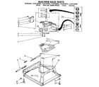 Kenmore 11092180800 machine base diagram