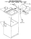 Top and cabinet