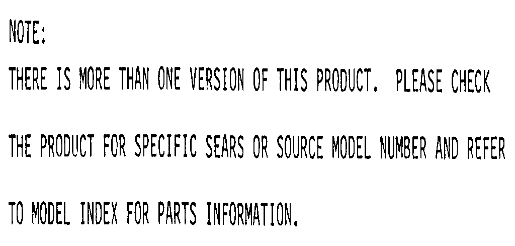 Model notes