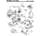 Craftsman 143826012 replacement parts diagram