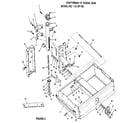 Craftsman 113197180 figure 2 - base and column assembly diagram