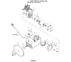 Craftsman 113197180 figure 3 - yoke and motor assembly diagram