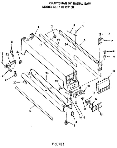 Figure 5 - arm assembly