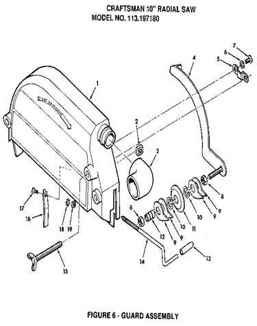 Figure 6 - guard assembly