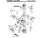 Craftsman 143424072 replacement parts diagram