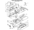 Kenmore 1163116490 nozzle and motor diagram