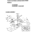 Craftsman 13953639SR chassis assembly diagram
