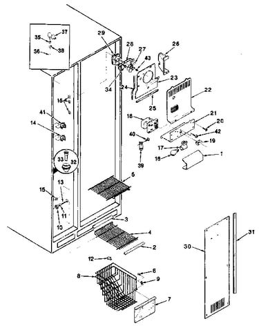 Freezer compartment