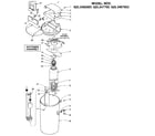 Kenmore 625347703 softener assembly diagram