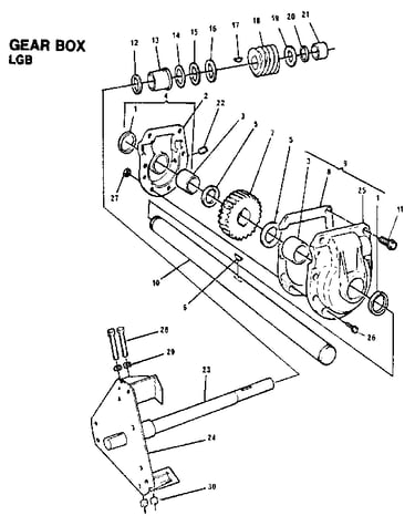 Gear box lgb