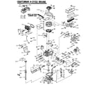 Tecumseh TVXL220-157243A replacement parts diagram