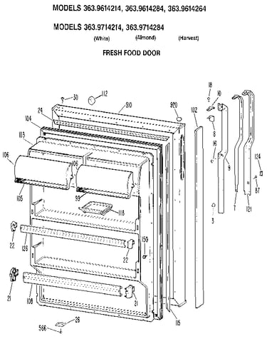 Fresh food door