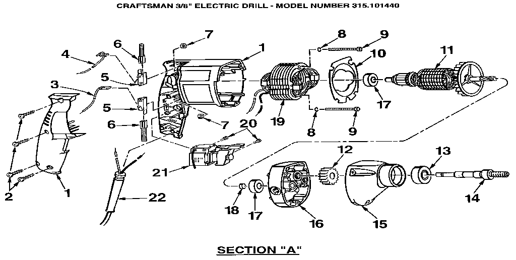 Section "a"