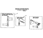 Kenmore 11092060110 water system diagram