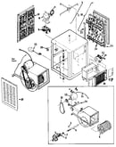 Window view evaporative air coolers