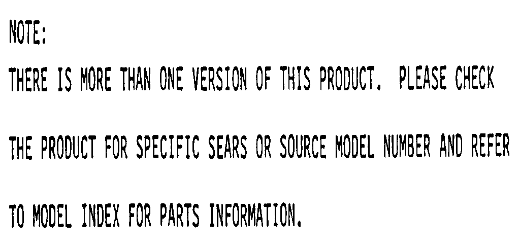 Model notes