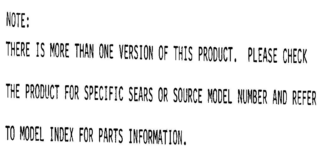 Model notes