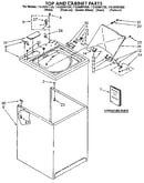 Top and cabinet