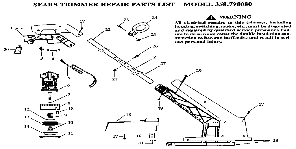 REPLACEMENT PARTS