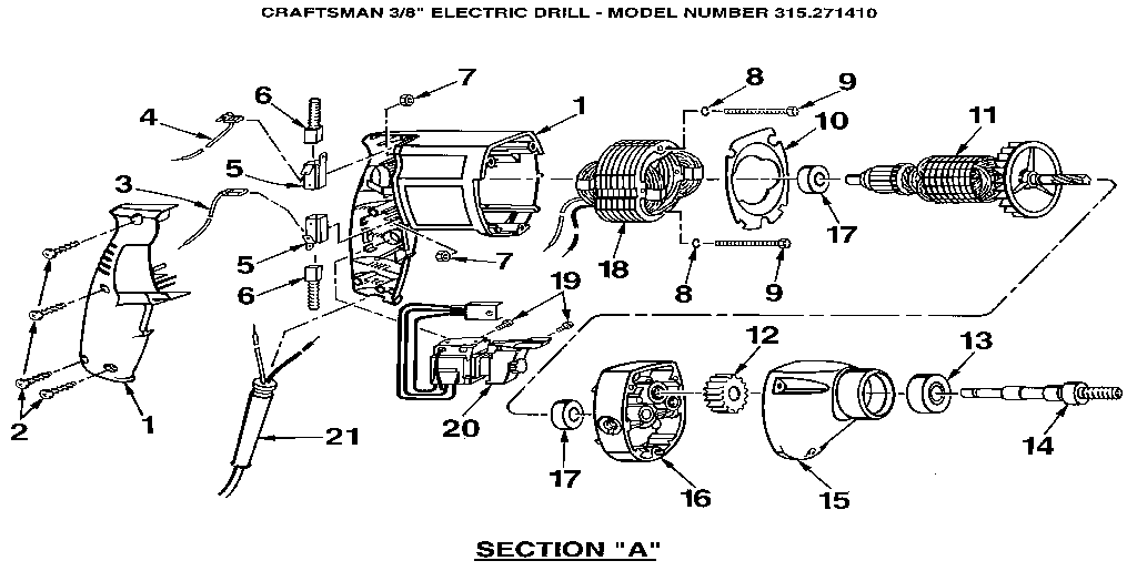FIELD AND ARMATURE ASSEMBLY