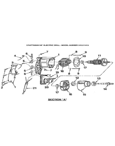 Field and armature assembly