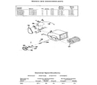 Adobe Aire EW475C motors and associated diagram