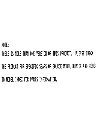 Model notes