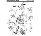 Craftsman 143424022 craftsman 4-cycle engine diagram