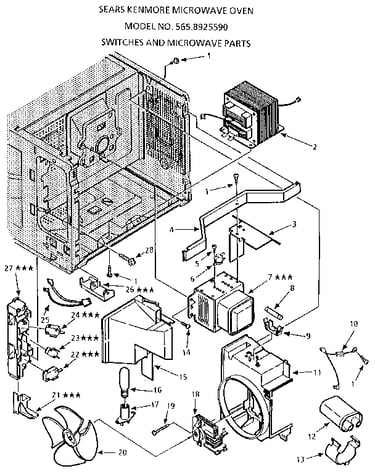 Switches and microwave