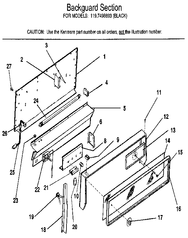 BACKGUARD SECTION