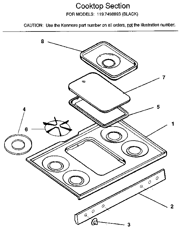 COOKTOP SECTION