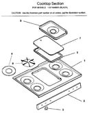 Cooktop section