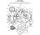 Kenmore 1197498893 body section diagram