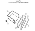 Kenmore 7917899081 cabinet diagram