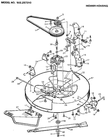 Mower housing