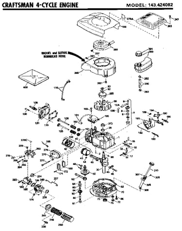 Craftsman 4-cycle engine