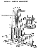 Weight stack assembly
