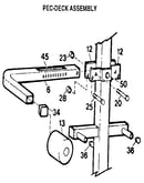 Pec-deck assembly