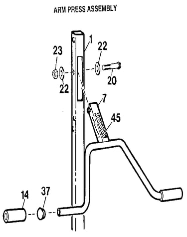 Arm press assembly
