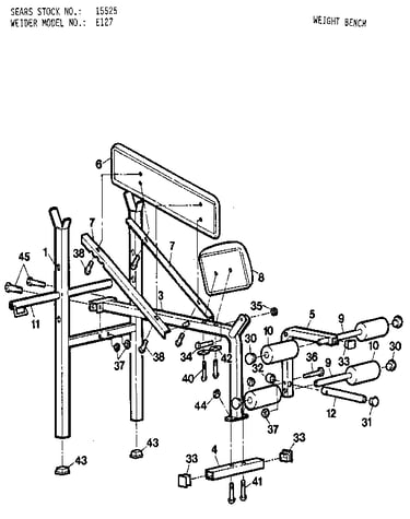 Weight bench